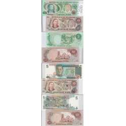 PILIPINAS - LOTE DE 4 NOTAS DIFERENTES - SERIE 1970-1993 (NÃO CIRCULADAS)