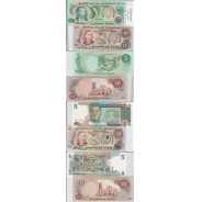 Philippines - Lot of 4 Different Banknotes - Series 1973-1993 (Uncirculated)