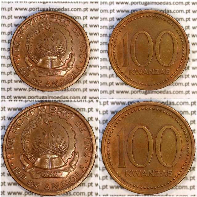 100 Kwanzas 1991 cobre, Republica Popular de Angola, (Bela), World Coins Angola KM 92