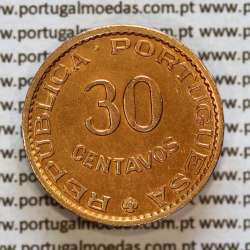 30 centavos 1958 bronze, $30 centavos 1958 Estado da Índia Portuguesa, (Bela-), World Coins India Portuguese KM 31
