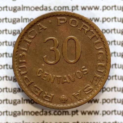 30 centavos 1958 bronze, $30 centavos 1958 Estado da Índia Portuguesa, (Bela-), World Coins India Portuguese KM 31