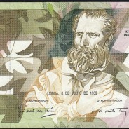 5000 Escudos 1989 Antero de Quental, 6 Julho 1989 Chapa 2A, Banco de Portugal, World Paper Money Pick 184 (Circulada)