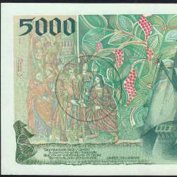 5000 Escudos banknote 1997 Vasco da Gama, 5000$00 11/09/1997 Plate: 3 - Bank of Portugal (Lightly circulated) - Pick 190