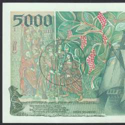 5000 Escudos banknote 1998 Vasco da Gama, 5000$00 02/07/1998 Plate: 3 - Bank of Portugal (Lightly circulated) - Pick 190