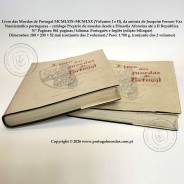 Livro das Moedas de Portugal MCMLXIX–MCMLXX (1969–1970), J. Ferraro Vaz, Volume I e Volume II, com sobrecapas originais. 02