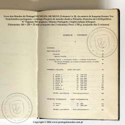 The Coins of Portugal MCMLXIX–MCMLXX, J. Ferraro Vaz, Volume I & II, PVC-covered hardcover edition. 03
