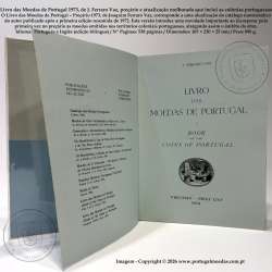 Livro das Moedas de Portugal 1973, de J. Ferraro Vaz, preçário e atualização melhorada que inclui as colónias portuguesas 3