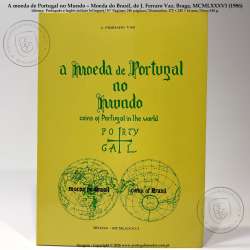 A moeda de Portugal no Mundo – Moeda do Brasil, de J. Ferraro Vaz, Braga, MCMLXXXVI (1986) a