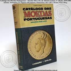 Catalogue of Portuguese Coins – 19th and 20th Centuries, by Alberto Gomes (1st Edition, 1979/1980)
