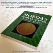 Moedas Portuguesas IV Dinastia – República 1640–1991, Volume II, edição de 1991 de Alberto Gomes 3
