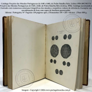 Preçário das Moedas Portuguesas de 1140 a 1640, de Pedro Batalha Reis, Lisboa 1956 (MCMLVI) (Encadernação de luxo) 4