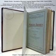 Moedas Árabes – Inventário e Descrição, Joaquim Figanier (1949–1959), I e II parte em um único Volume, Encadernação de Luxo 3