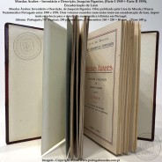 Moedas Árabes – Inventário e Descrição, Joaquim Figanier (1949–1959), I e II parte em um único Volume, Encadernação de Luxo 4