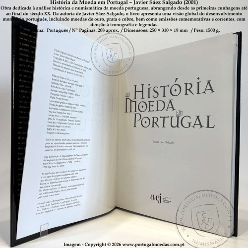 História da Moeda em Portugal – Javier Sáez Salgado (2001) b