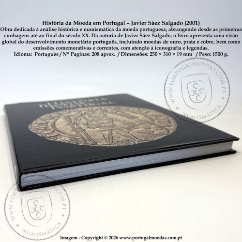 História da Moeda em Portugal – Javier Sáez Salgado (2001) d