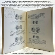 NUMÁRIA da LUSITÂNIA – António Domingos Simões Coelho, Lisboa -1972,  (NOVO - Sem qualquer uso) d