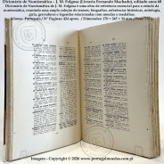 Dictionary of Numismatics – J. M. Folgosa (Livraria Fernando Machado), published in the 1950s–1960s 3