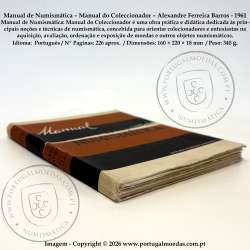 Numismatics Manual – Collector’s Guide – Alexandre Ferreira Barros (Livraria Fernando Machado, 1961) c