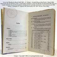 Book of Brazilian Coins 1643‑1981 – 2nd Edition – Arnaldo Russo (São Paulo,  Brazil 1981) b