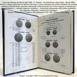 Book of Brazilian Coins 1643‑1998 – 9th Edition – Arnaldo Russo (São Paulo - Brazil 1998) d