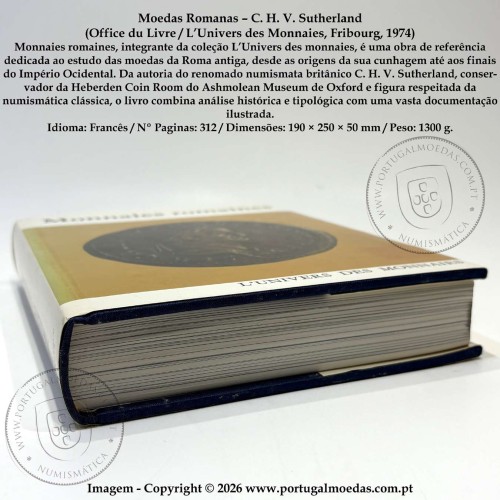 Moedas Romanas – C. H. V. Sutherland (Office du Livre / L’Univers des Monnaies, Fribourg, 1974) b