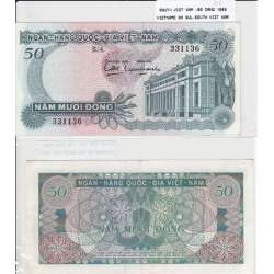 VIETNAME DO SUL - NOTA 50 DONG 1969 (NÃO CIRCULADA)