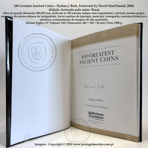 100 Greatest Ancient Coins – Harlan J. Berk, Foreword by David MacDonald, 2008 (Rare Signed Edition) 3