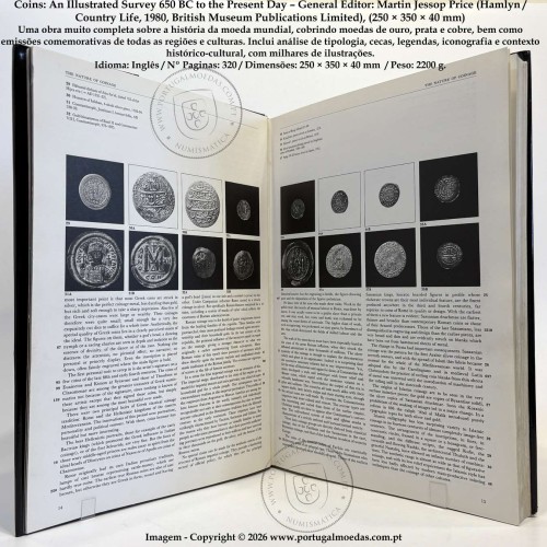 Coins: An Illustrated Survey 650 BC to the Present Day – Martin Jessop Price, Hamlyn / Country Life -1980,  3