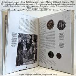 Coleccionar Moedas – Guia do Principiante – James Mackay (Editorial Estampa, 1998) c