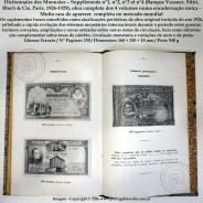 Dictionnaire des Monnaies – Complete set, n°1 to n°4 (Banque Vasseur, Paris, 1926–1929), bound, Very Rare 4