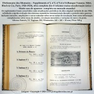 Dictionnaire des Monnaies – Complete set, n°1 to n°4 (Banque Vasseur, Paris, 1926–1929), bound, Very Rare8