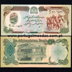 Afghanistan - 500 Afghanis banknote 1990 (Uncirculated) - Pick 60b