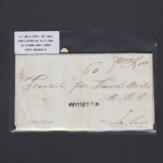 Carta Pré-Filatélica circulada de Coimbra para Lisboa datada de 13-11-1830