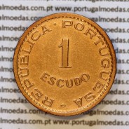 Angola 1 Escudo 1956 Bronze, (1$00 Escudo 1956 Angola), (Bela), Ex-Colónia Angola, World Coins Angola KM#76
