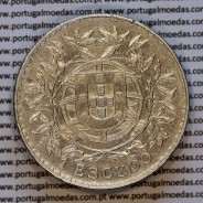 Portugal, silver coin of 1 Escudo 1915 of the Portuguese Republic, (VF), Gomes R.23.01, World Coins Portugal KM 564