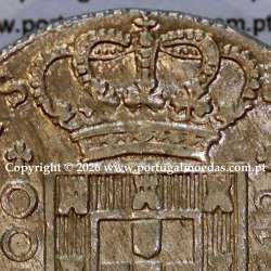 Portugal, silver coin of Cruzado Novo silver 1812 D. João Prince Regent 3