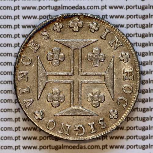Portugal, silver coin of Cruzado Novo silver 1812 D. João Prince Regent