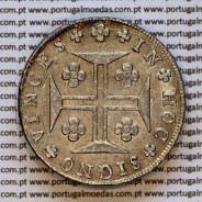 Portugal, silver coin of Cruzado Novo silver 1812 D. João Prince Regent