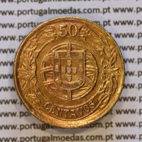 50 Centavos 1926 Bronze-Alumínio, $50 centavos 1926 Alumínio-Bronze Republica Portuguesa, (Bela-), World Coins Portugal KM 575