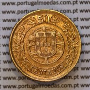 50 Centavos 1926 Bronze-Alumínio, $50 centavos 1926 Alumínio-Bronze Republica Portuguesa, (Bela-), World Coins Portugal KM 575 b