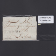 Carta Pré-Filatélica circulada de Coimbra para Lisboa datada de 17-05-1831