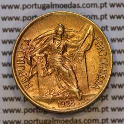Portugal, coin of 50 Centavos 1926 Aluminium-bronze of Portuguese Republic, (XF), World Coins Portugal KM 575 a