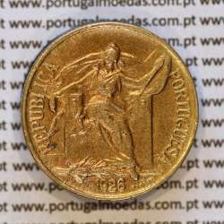 Portugal, coin of 50 Centavos 1926 Aluminium-bronze of Portuguese Republic, (VF+), World Coins Portugal KM 575 a