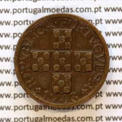 Timor, bronze coin of 10 Avos 1948, Timor Former Portuguese colony, (VF+/XF), World Coins Timor KM 5 a