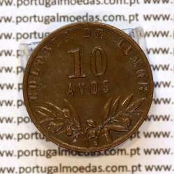 10 Avos 1948 bronze de Timor, Ex-colónia Portuguesa, (MBC+/Bela), World Coins Timor KM 5 E