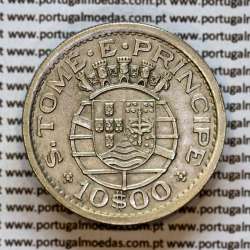 São Tomé e Príncipe 10$00 prata 1951, 10 Escudos Prata 1951, (MBC+), World Coins - Saint Thomas & Prince Island KM 14