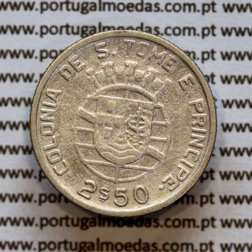 São Tomé e Príncipe 2$50 Escudos 1939 prata, 2-1/2 Escudos Prata 1939, (BC), World Coins Saint Thomas & Prince Island KM 5z