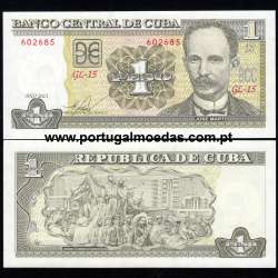 Cuba – 1 Peso Banknote, 2011 (Uncirculated) – Pick 128f