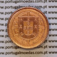 1 centavo 1921 Bronze da República Portuguesa, (MBC+), World Coins Portugal KM 565