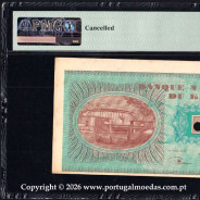 Katanga, 20 Francos 1960 Banco Nacional do Katanga, Pick. 6a. certificada PMG Choice Uncirculated 63 03c